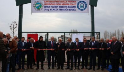 Yıldırım Belediyesi, Sungu’ya Gençlik Parkı kazandırdı