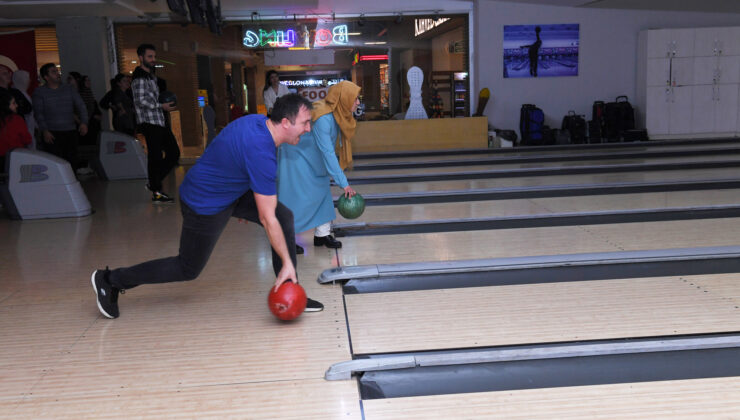 Osmangazi personelinin bowling heyecanı