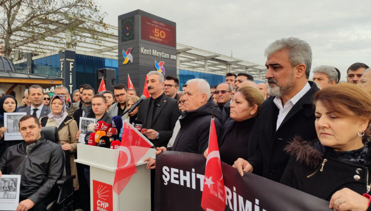 CHP BURSA İL BAŞKANI YEŞİLTAŞ’TAN ŞEHİTLERİMİZ İÇİN AÇIKLAMA: ARTIK YETER!