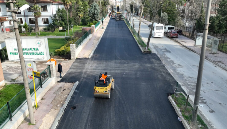 Mustafakemalpaşa’nın altyapısı sil baştan yenileniyor