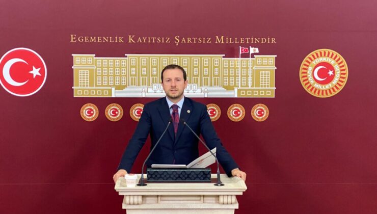 Ak Parti Bursa Milletvekili Ahmet Kılıç, TBMM’de basın toplantısı düzenledi