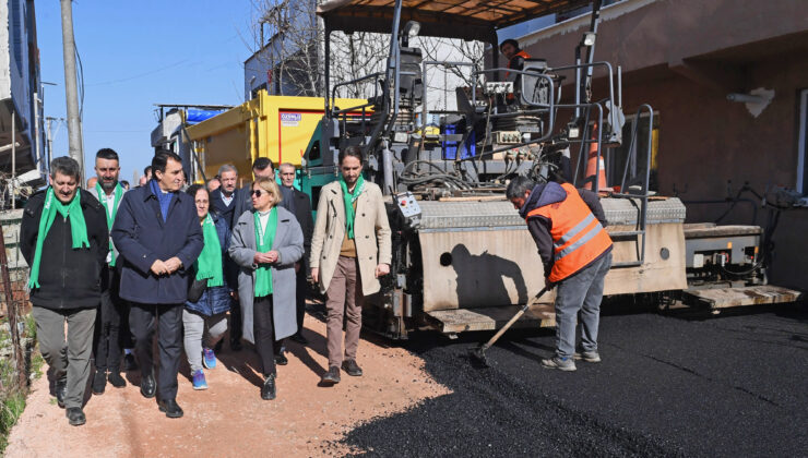 Osmangazi’de 15 sokağın yolları yenilendi