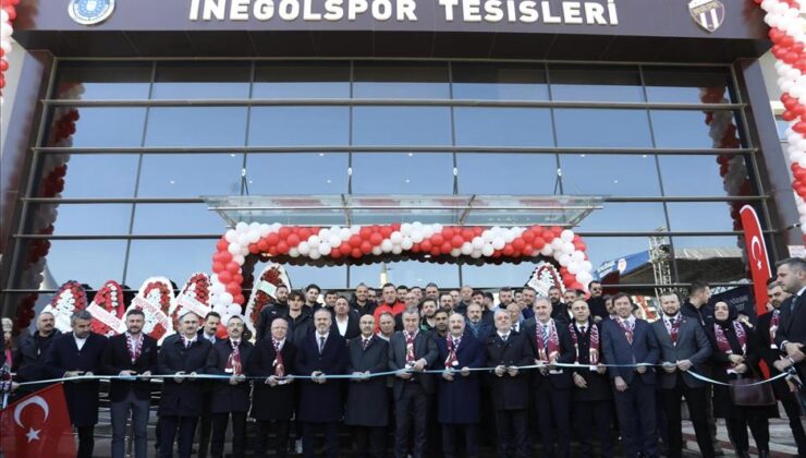 İnegölspor’un Modern Tesisleri Törenle Açıldı