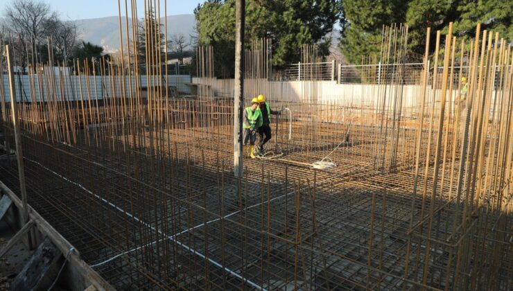 Merinos Polis Merkezi Amirliği yeni hizmet binasının temeli atıldı