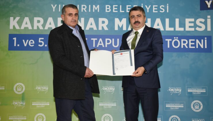 Yeni güvenli Yıldırım yolunda bir adım daha