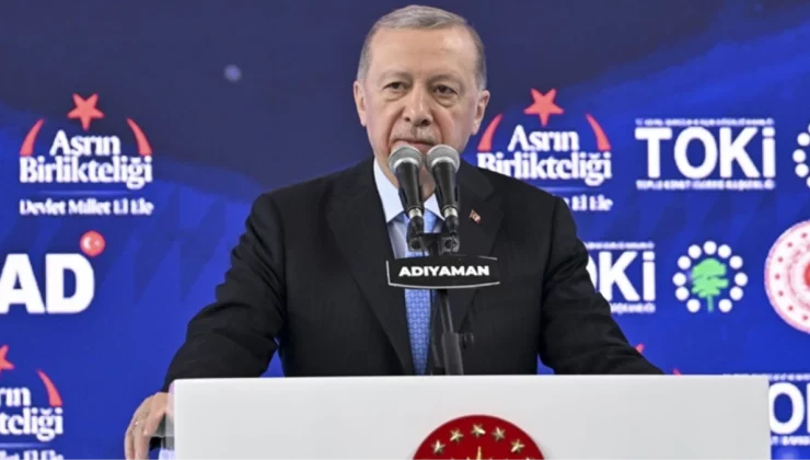 Erdoğan Adıyaman’da: “200 Bin Konutu Teslim Edene Kadar Durmak Yok!”