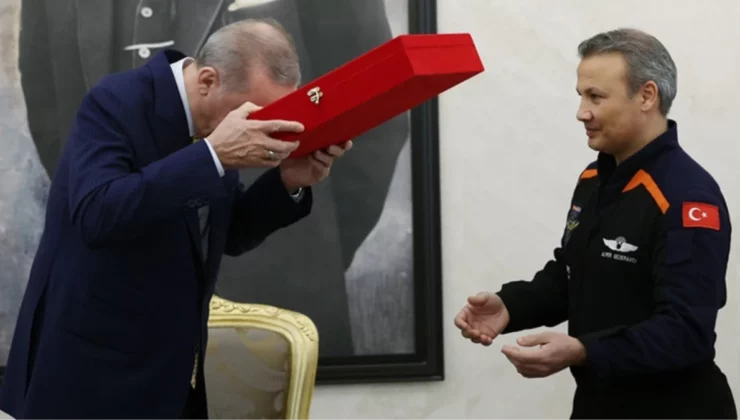 Gezeravcı Cumhurbaşkanı Erdoğan ile bir araya geldi