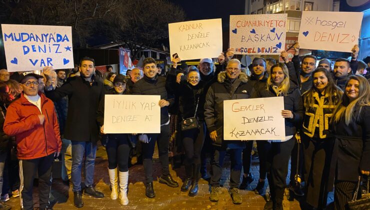 Deniz Dalgıç Mudanya’yı geleceğe taşıyacağına söz verdi