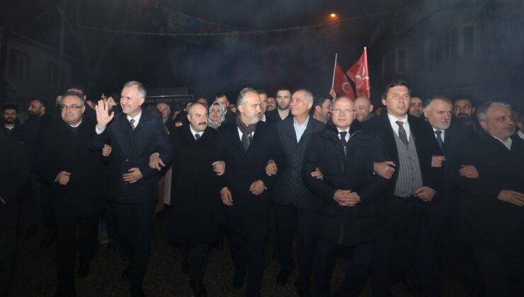 Cumhur İttifakından İnegöl’de gövde gösterisi