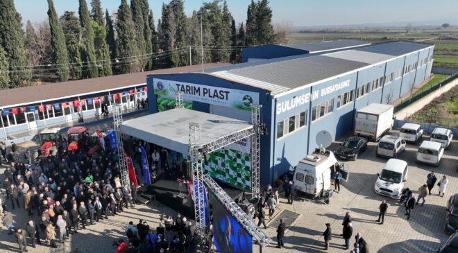 Bursa’da çiftçilere yeni destek: Tarım Plast Fabrikası açıldı