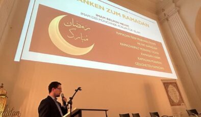 Münih’te Ramazan resepsiyonu ve kitap tanıtımı