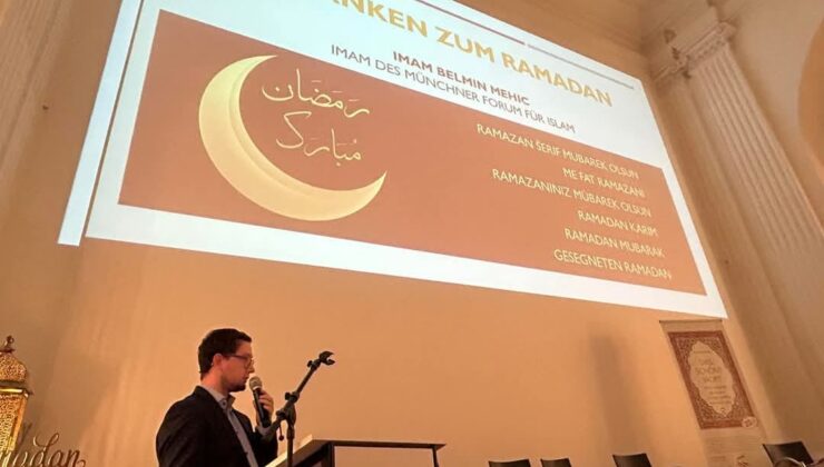 Münih’te Ramazan resepsiyonu ve kitap tanıtımı