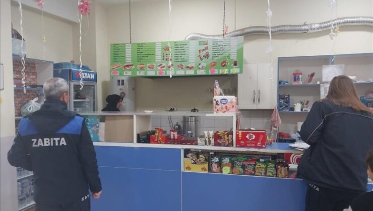 İnegöl Zabıtası okul kantinlerini denetledi