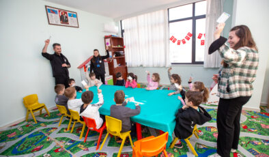 Çocuklara “Temel Afet Farkındalık Bilinci Eğitimi” verildi
