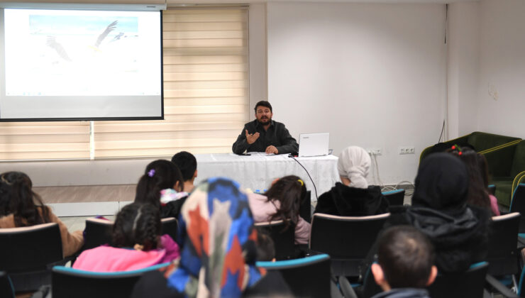 Çocuklar Alper Tüydeş ile doğayı keşfetti