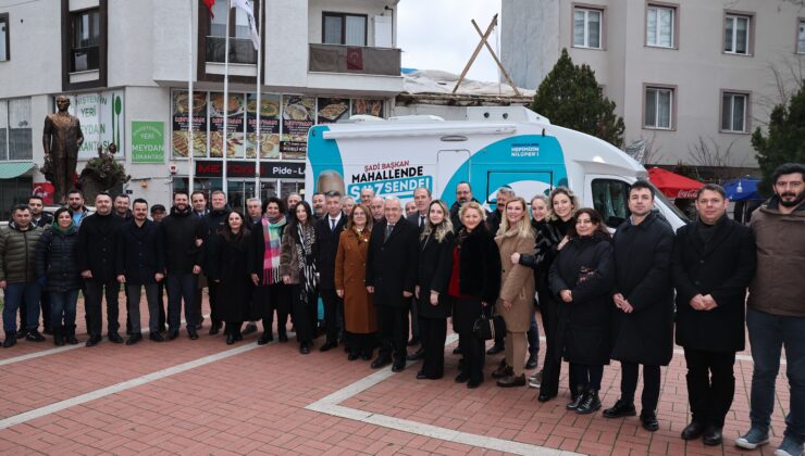 Başkan Özdemir vatandaşları dinledi