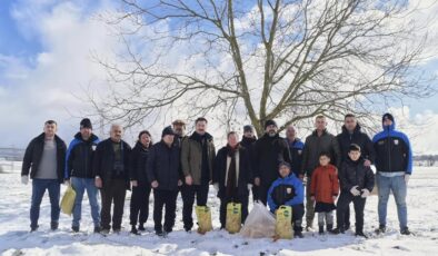 Yenişehir’den yaban hayvanlarına destek