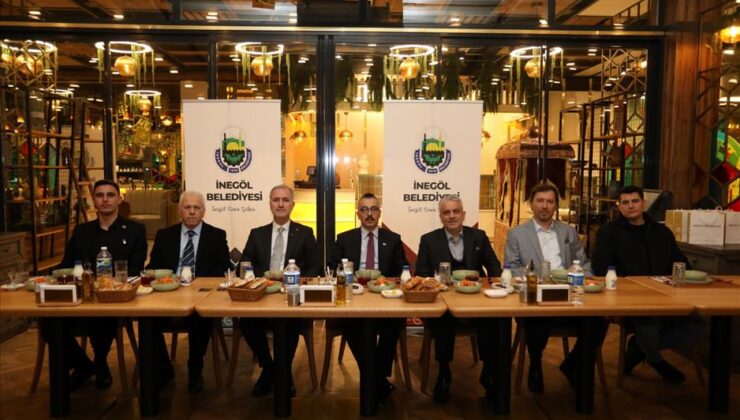 İnegöl Belediyesi, iftar programında bir araya geldi