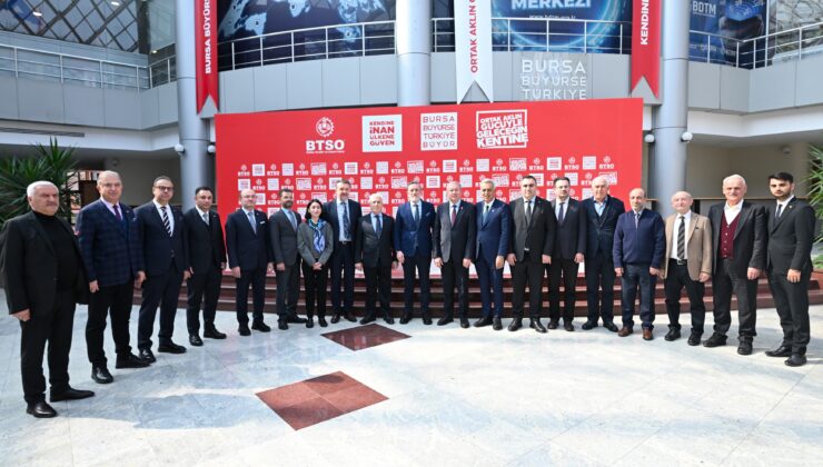 Başkan Bozbey, BTSO’yu ziyaret etti