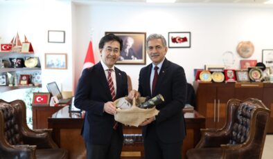Gemlik ve Japonya arasında iş birliği görüşmesi