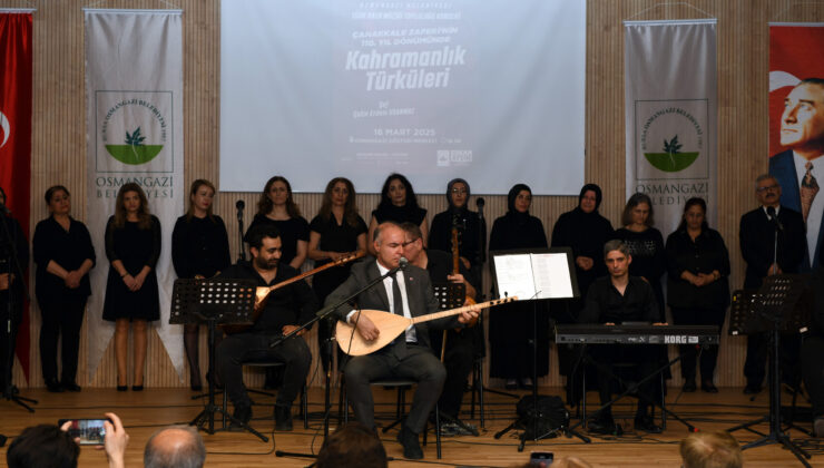Osmangazi’de 18 Mart türkülerle anıldı