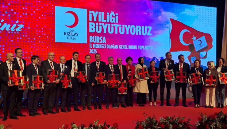 Kızılay Bursa Şubesi’nde Olağan Genel Kurul gerçekleştirildi