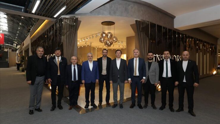 AK Parti heyetinden İnegöl mobilyacılarına destek ziyareti