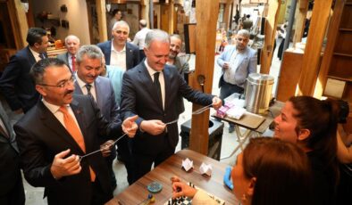 İnegöl’de Oyuncak Sergisi çocukları geçmişe götürüyor