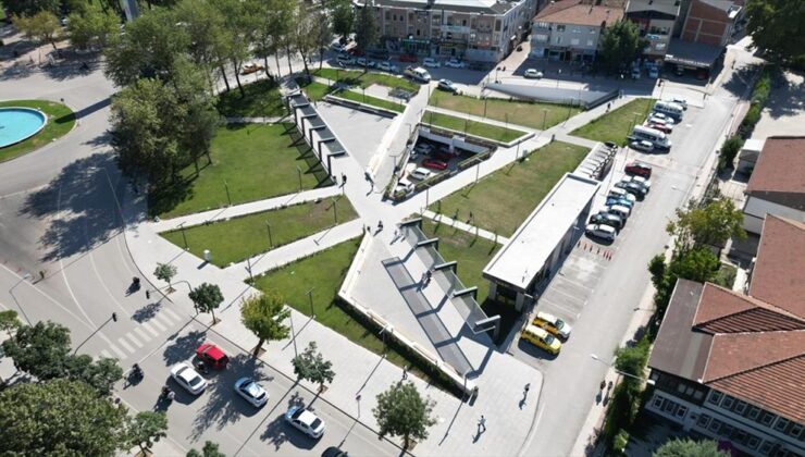 İnegöl’de otopark alanları kullanıma sunuldu