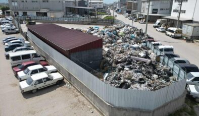 İnegöl Belediyesi sanayi atıkları için toplama merkezi kurdu