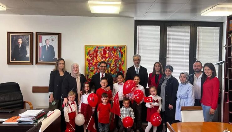 Münih Başkonsolosluğu’nda 23 Nisan coşkusu