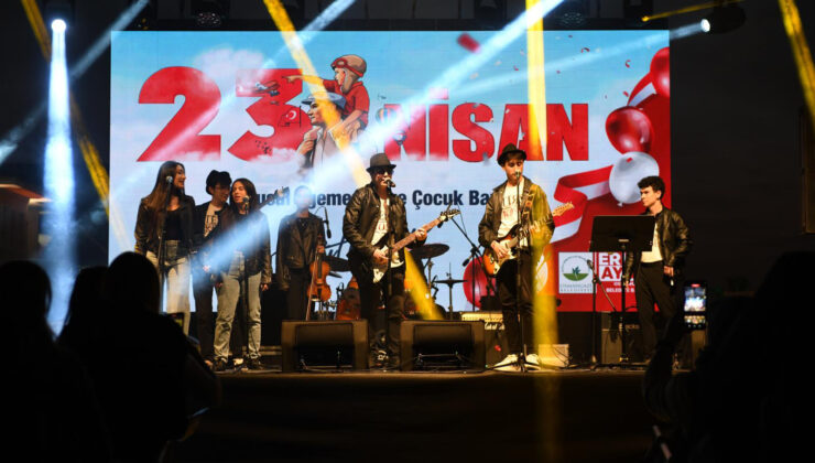 Osmangazi’de 23 Nisan coşkusu konserlerle başladı
