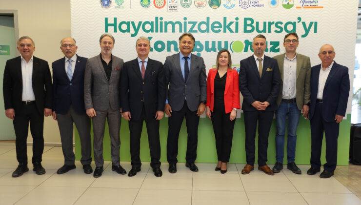 Bursa’nın geleceği için vatandaşlar konuşuyor