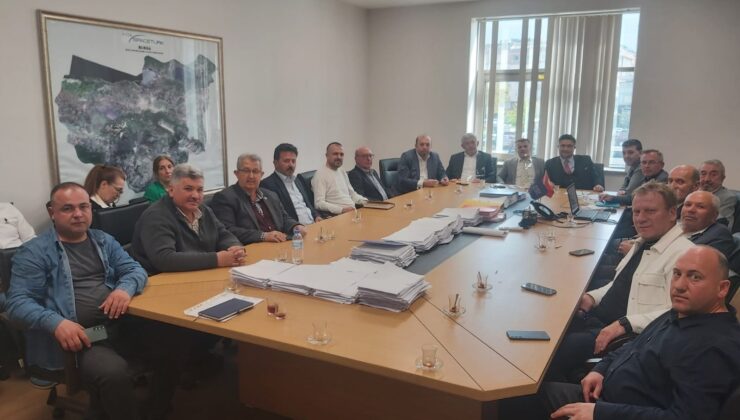 Bursa Büyükşehir üreticiye destek için toplandı