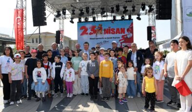 Çocuklar bayramı Osmangazi’de kutluyor
