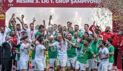 Cumhurbaşkanı Erdoğan’dan Bursaspor’a şampiyonluk tebriği