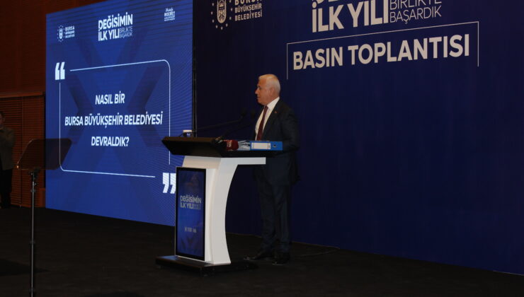 Başkan Bozbey’den 1 yıl muhasebesi: “Koma halindeki belediyeyi hayata döndürdük”