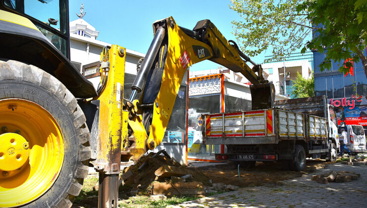 Gemlik merkezde trafik düzenlemesi yapılıyor