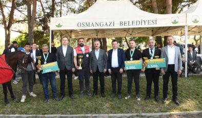 Rahvan Atları Osmangazi’de yarıştı, kazananlar belli oldu