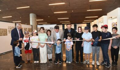 Osmangazi’de çizgi roman sergisi açıldı