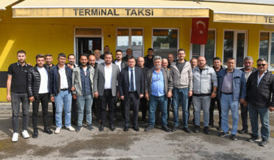 Başkan Aydın’dan taksicilere ekonomik destek sözü