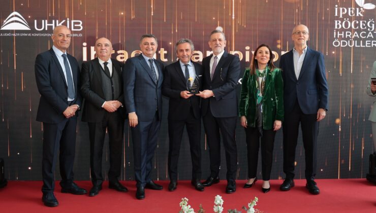 İhracatın şampiyonları Bursa’da ödül aldı