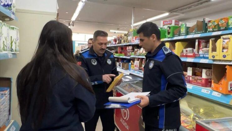 İnegöl Zabıtası marketleri denetledi: Halk sağlığı ön planda