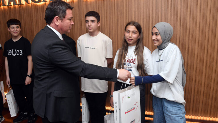 Başkan Aydın, LGS’ye hazırlanan öğrencileri ağırladı