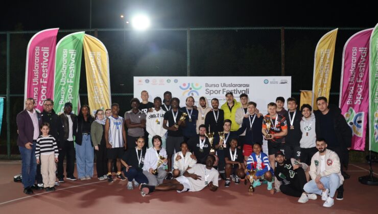 Uluslararası Spor Festivali’nde sokak basketbolu heyecanı