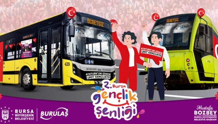 19 Mayıs’ta Bursa’da toplu taşıma ücretsiz