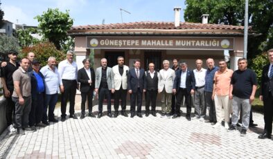 Başkan Aydın, Güneştepe’de vatandaşlarla buluştu