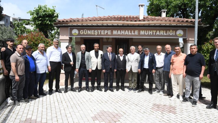 Başkan Aydın, Güneştepe’de vatandaşlarla buluştu