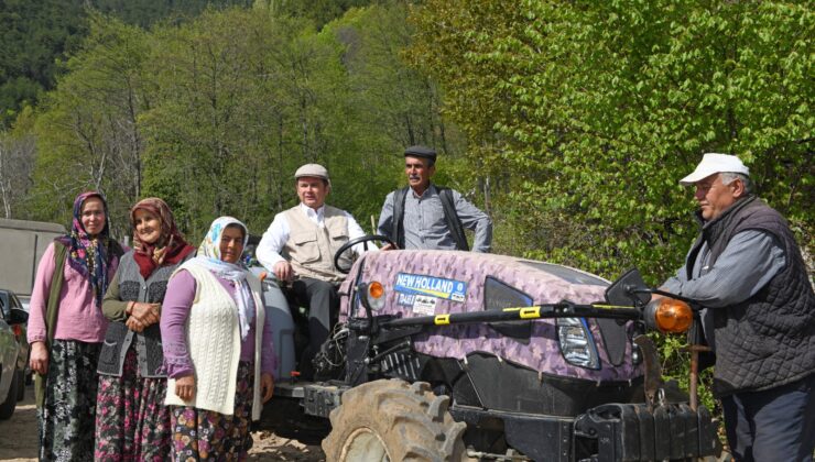 Osmangazi’nin dağ köylerinde ahududu üretimi yaygınlaşacak