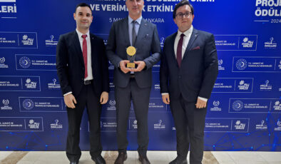 Çilek, T.C. Sanayi ve Teknoloji Bakanlığı’nın Verimlilik Proje Ödülü’ne layık görüldü